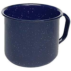 Blue Enamel Mug  12 Cm