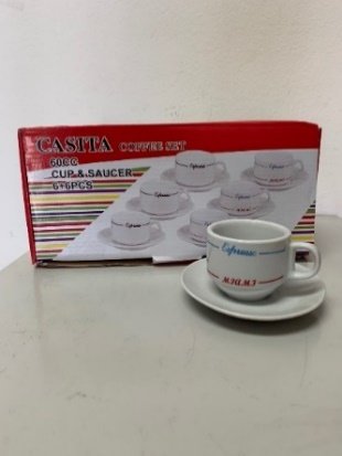 ESPRESO CAFE SET 6C 6S CACIQUE