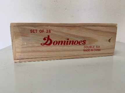 Domino Plastic  brown box 6/6/