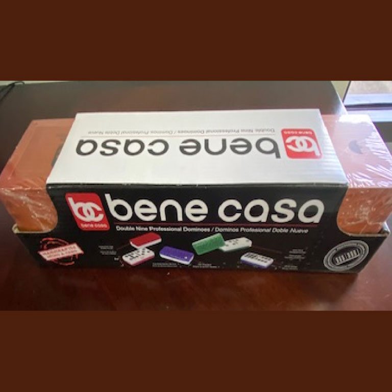 Domino Doble 9 en caja de Madera